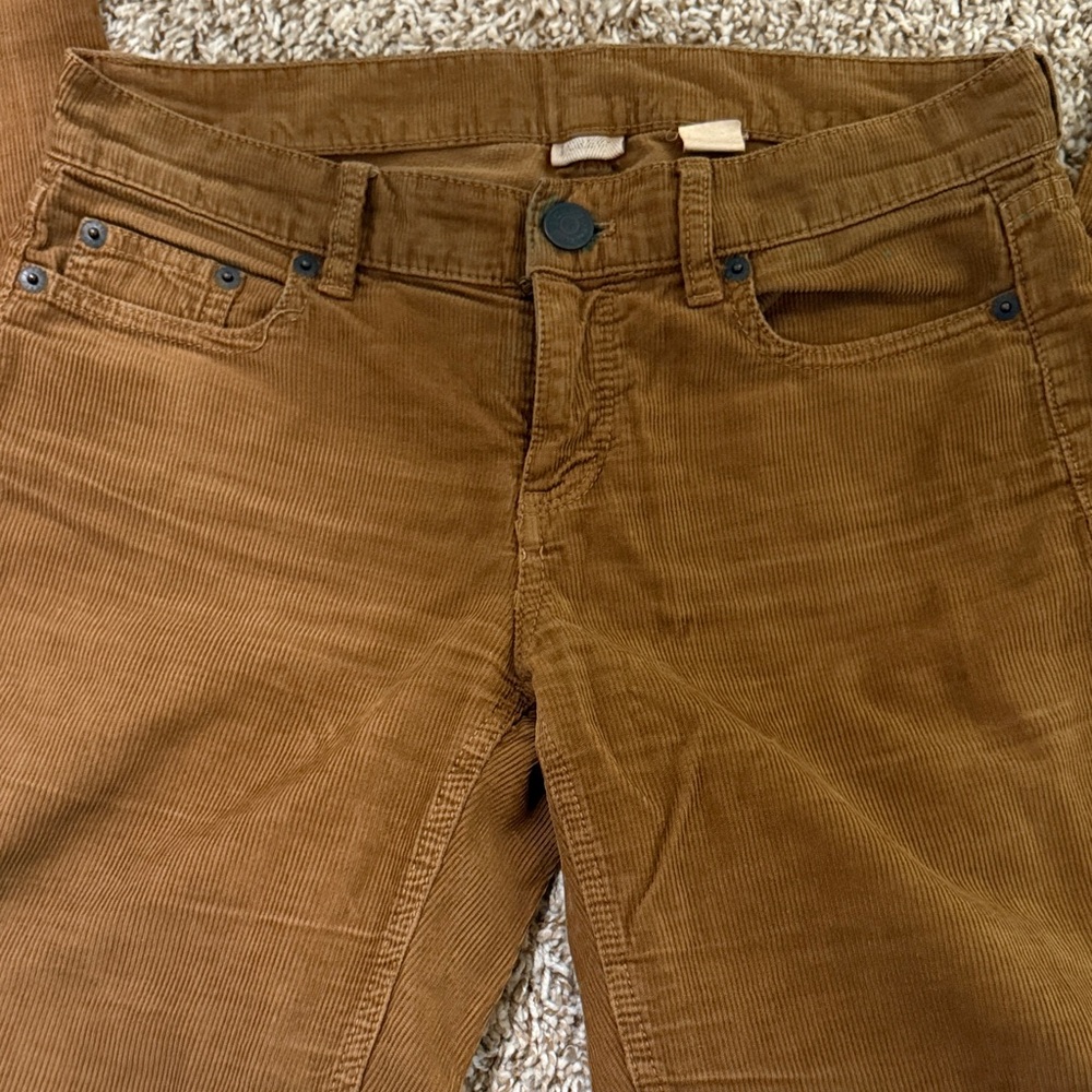 JCrew Camel Corduroy Pants